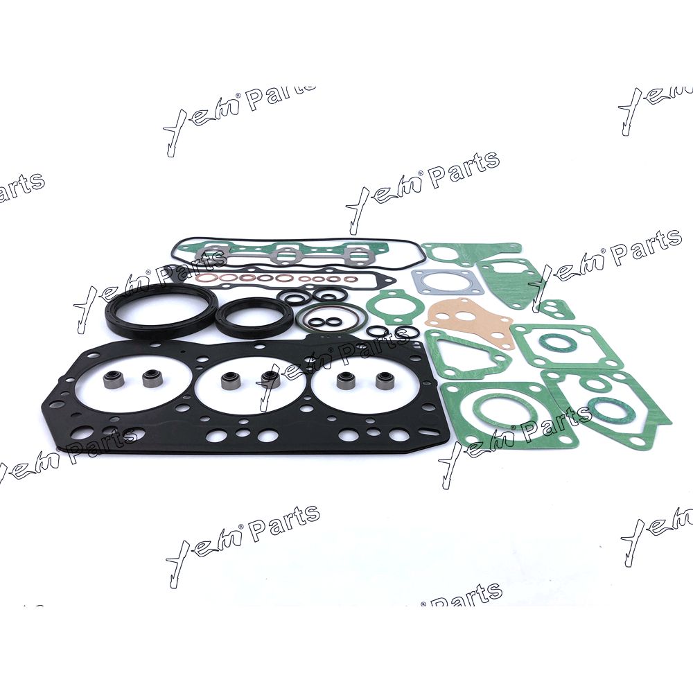 YEM Engine Parts 3TN82 3TN82E Full overhaul Gasket Kit For Yanmar Engine For John Deere US250 tractor For Yanmar