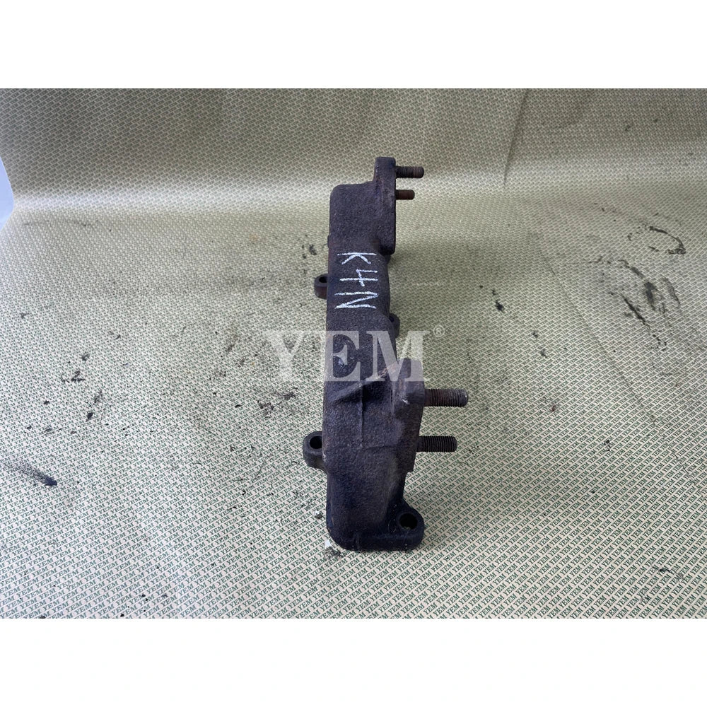 USED K4N EXHAUST MANIFOLD FOR MITSUBISHI DIESEL ENGINE SPARE PARTS For Mitsubishi