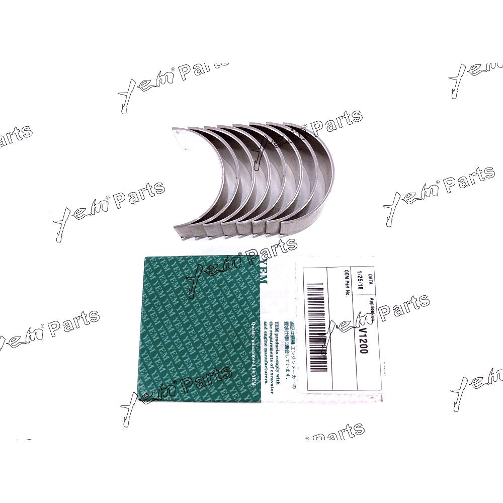 YEM Engine Parts Connecting Rod Bearing STD For Kubota V1200 Engine Parts For Kubota