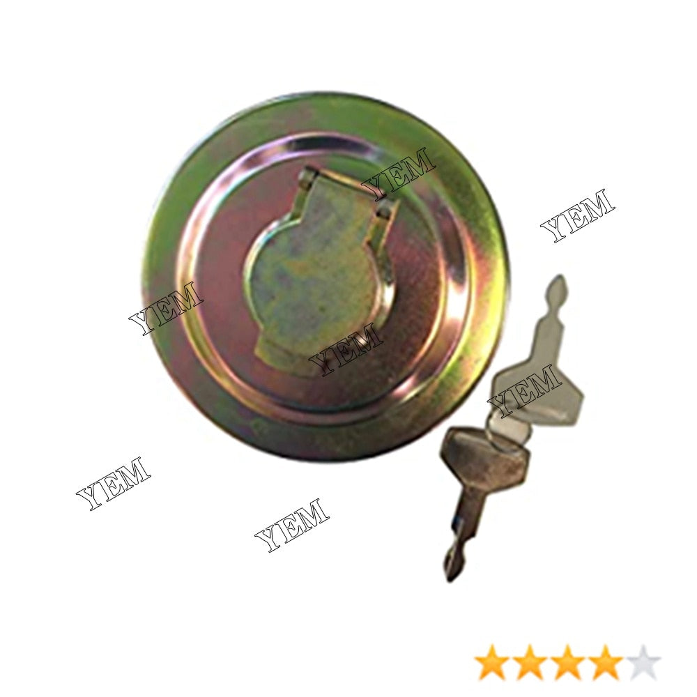YEM Engine Parts Locking Fuel Cap 2444R1047 For Kobelco Excavator For Kobelco