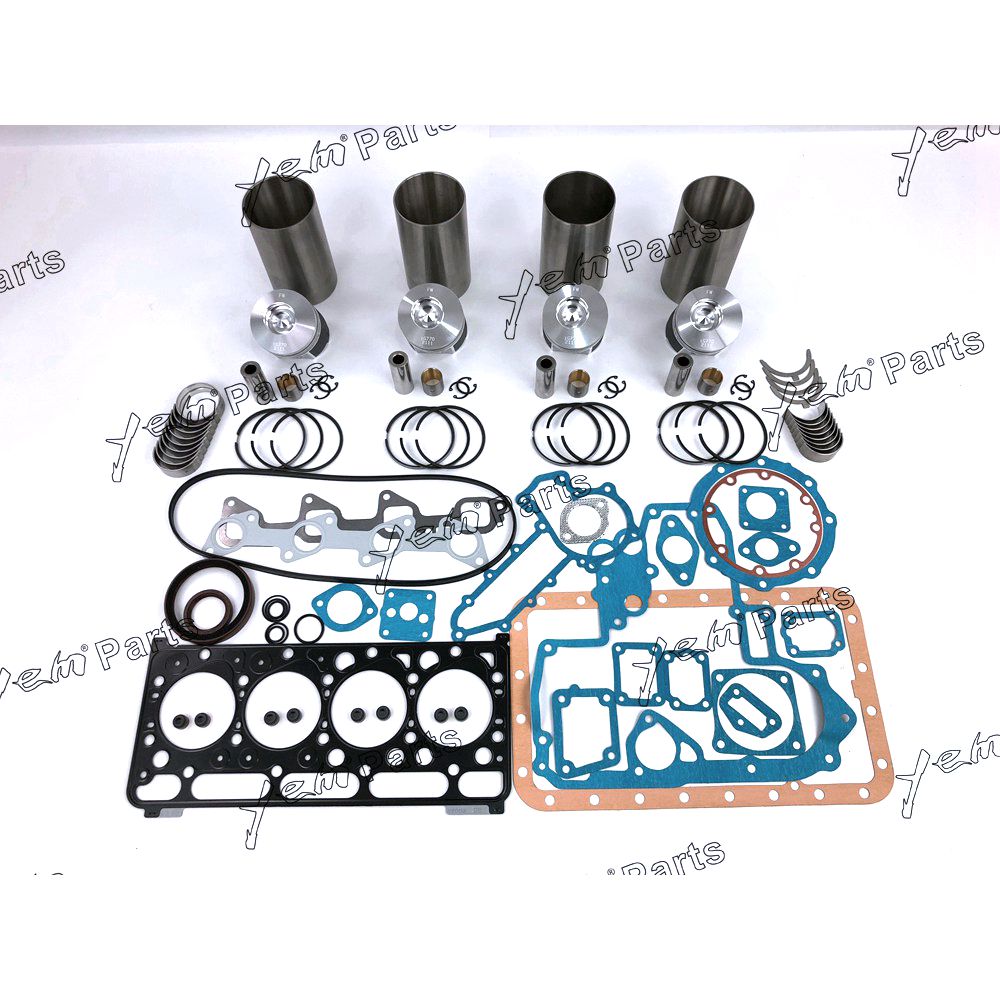 YEM Engine Parts For Kubota V2003 V2003-M-DI Overhaul Rebuild Kit Engine For Bobcat S185 S175 Loader For Kubota