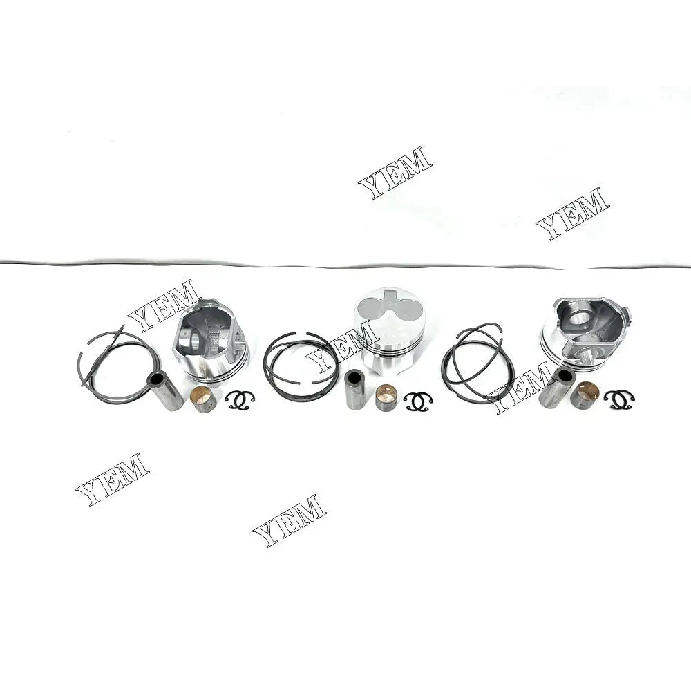 competitive price Piston Assembly For Shibaura S773L excavator engine part YEMPARTS