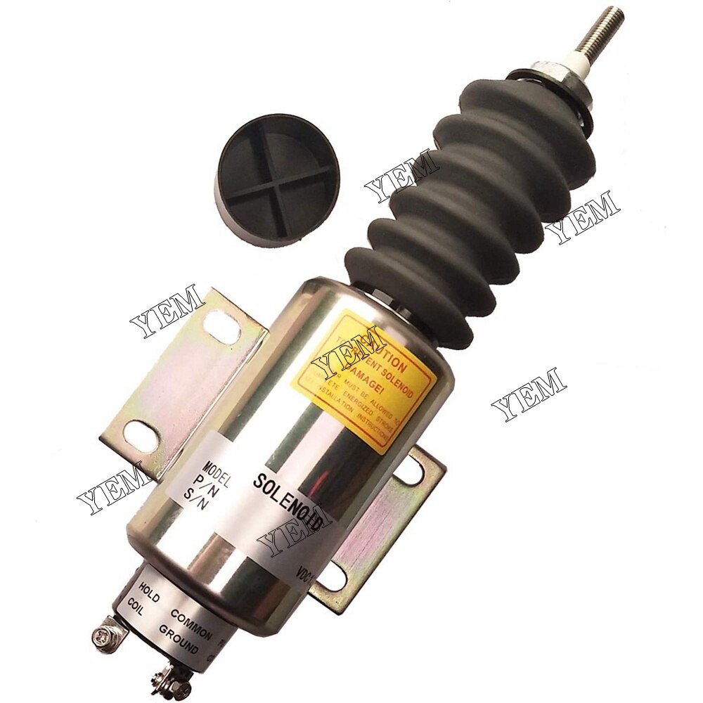 YEM Engine Parts For Shut Down Solenoid 2300-1001 2370ES-12E2U1B2S1 SA-4587-12 12V For Other