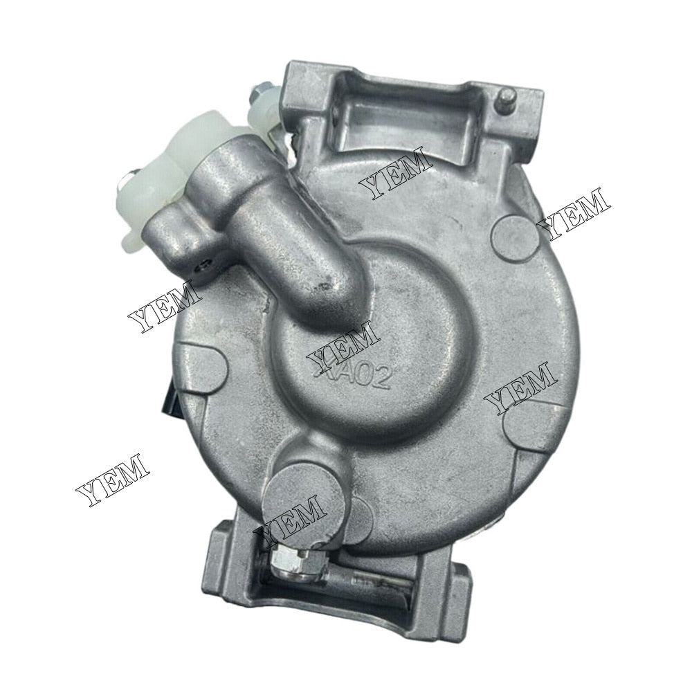 YEM Engine Parts 24V 10SRE18C A/C Compressor For JOHN DEERE 250D 300D 370E 410E 460E 853M+ For John Deere