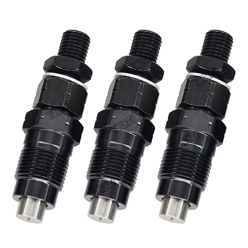 YEM Engine Parts 3 x Fuel Injector 131406360 SBA131406360 For Holland Shibaura Case Tractors For Case