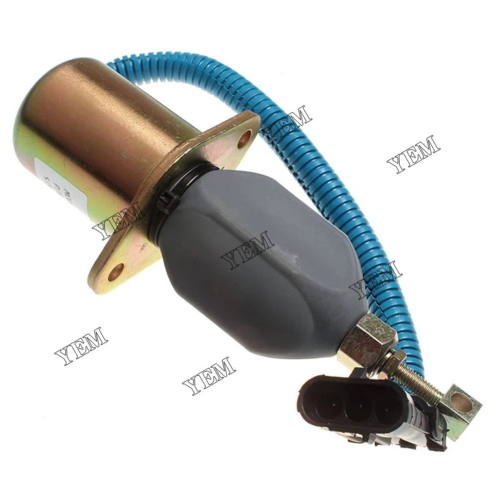 YEM Engine Parts Fit For 5.9L 8.3L For Cummins FUEL SHUT OFF SOLENOID 1752ES RQV-K SA-4026-12 For Cummins