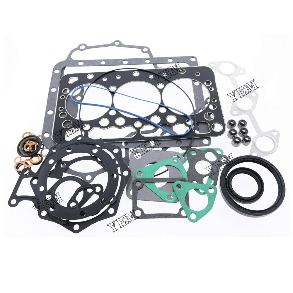 YEM Engine Parts 6672739 Upper Gasket + 6672740 Lower Gasket Kit For Kubota D722 For Bobcat 320 322 For Kubota