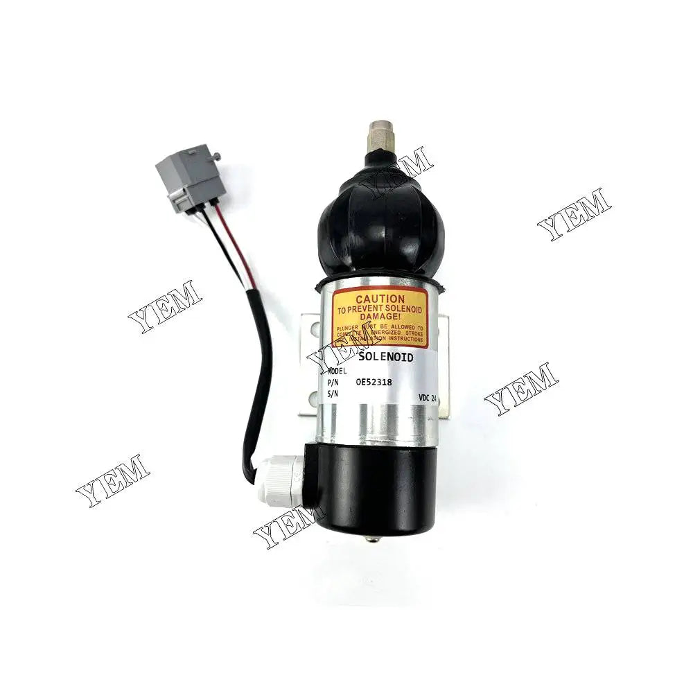 High performanceSolenoid 24V For Perkins EC52318 Engine YEMPARTS