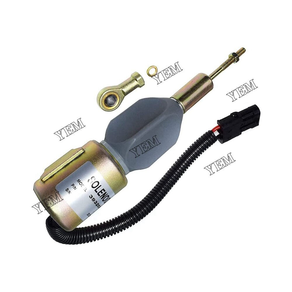 YEM Engine Parts Shut Off Solenoid 3930658 J930658 Fit For Cummins 4BT Case IH For Case