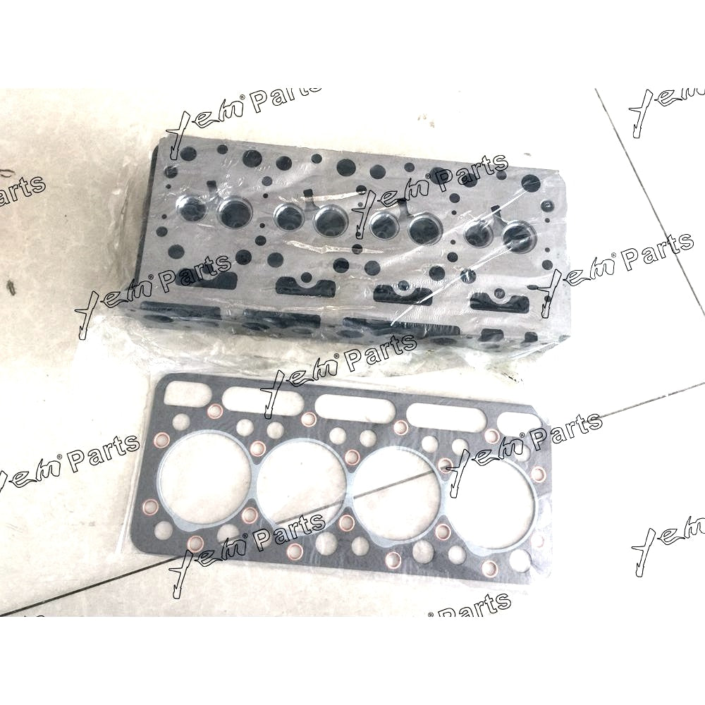 YEM Engine Parts Cylinder Head Assy For Kubota V1902 Cylinder With Head Gasket For Kubota