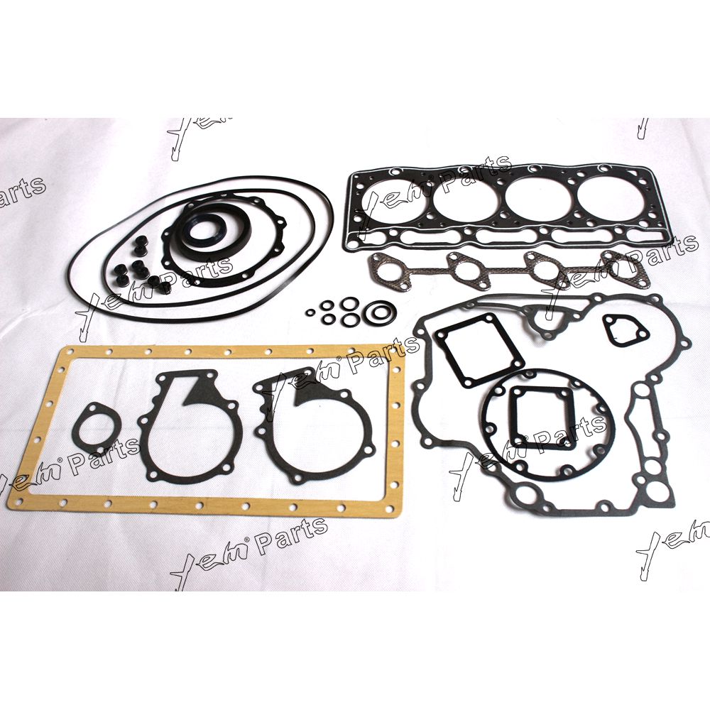 YEM Engine Parts For Kubota V1505 V1505-T Full Gasket Kit Upper Lower Overhaul Set Diesel Engine For Kubota