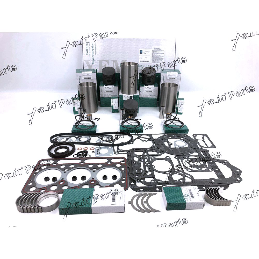 YEM Engine Parts D1102 Overhaul rebuild kit For Kubota Engine L2050DT L235DT L2350 L235F tractor For Kubota