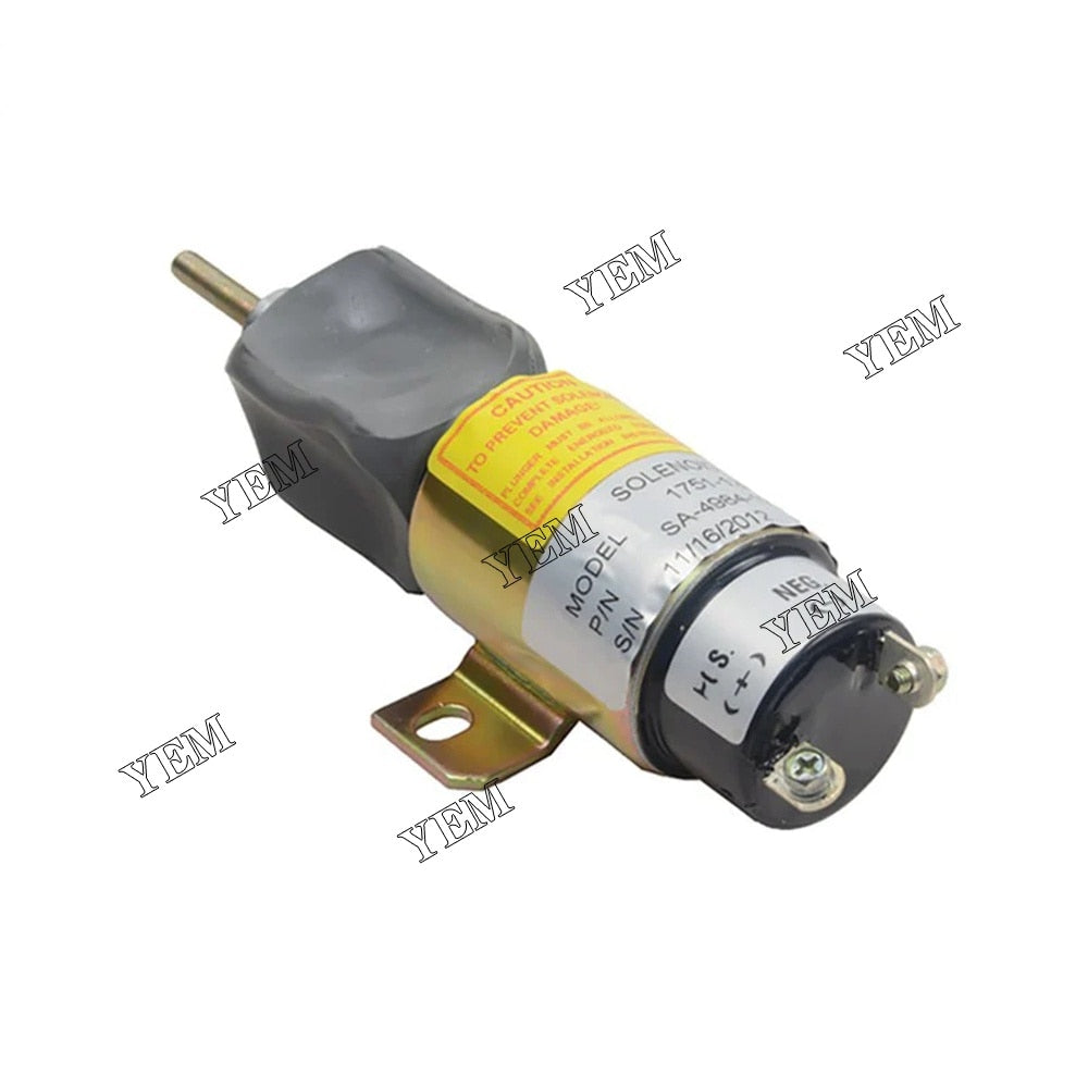 YEM Engine Parts Stop Solenoid Switch 3906776 SA-3151-24 24V For Cummins Engine 6CTA 8.3L For Cummins