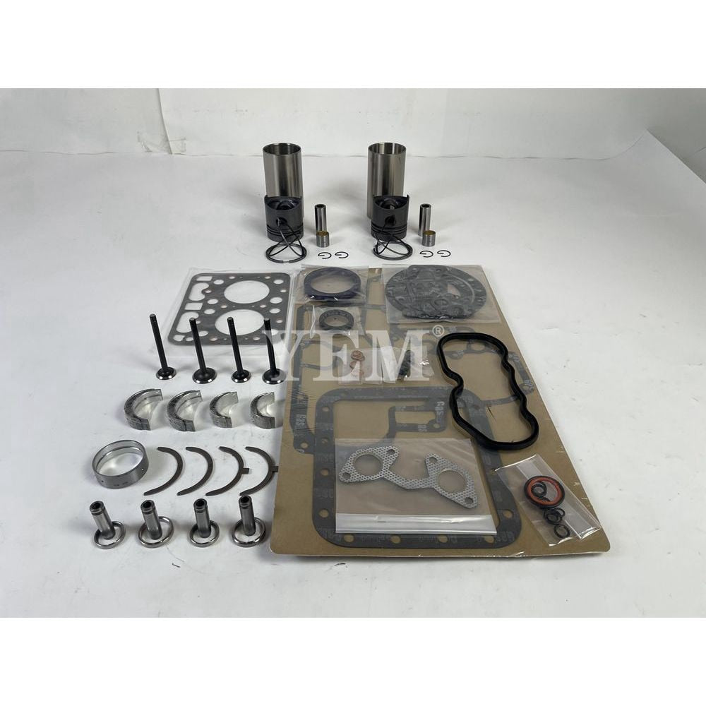YEM Engine Parts 2 Cylinder Rebuild Kit For Kubota Z750 Z751 Engine L175 L185 L1501 L1500 For Kubota
