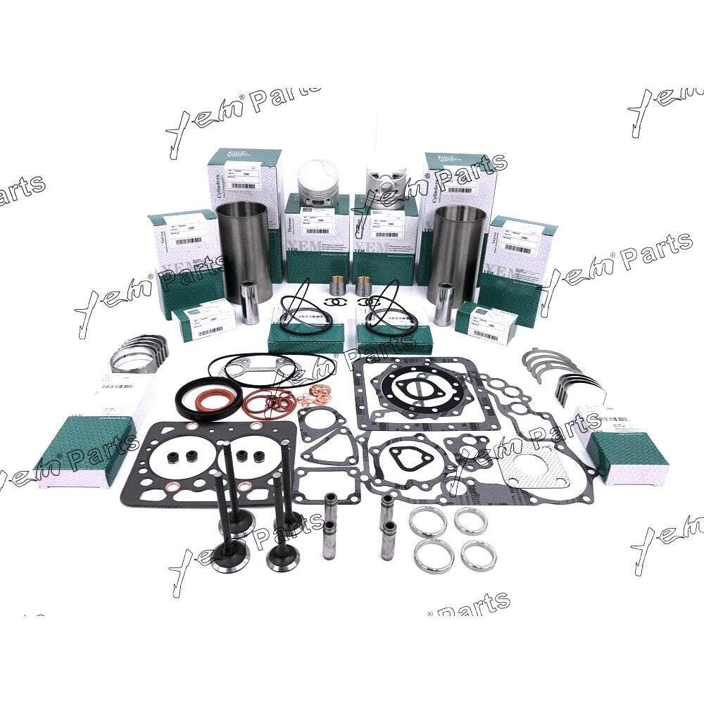 YEM Engine Parts For Thermo King TK2.44 TK244 2 Cylinder Engine Overhaul Rebuild Kit For Thermo King