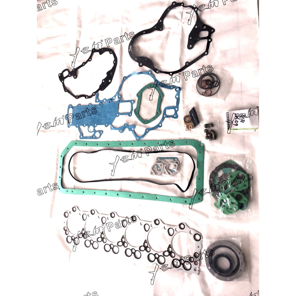 YEM Engine Parts For Mitsubishi 6D31 6D31T Engine Gasket Kit For Kato For Kobelco SK200 SK230 Excavator For Kato