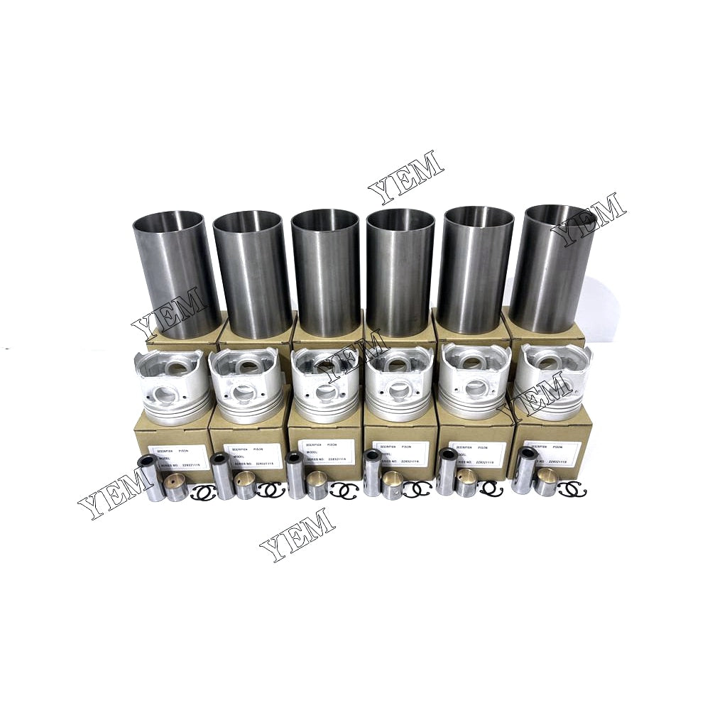 YEM Engine Parts For Mitsubishi 6D22 Engine Rebuild Kit For Kato For Kobelco Excavator SK300 Crane Truck For Kato
