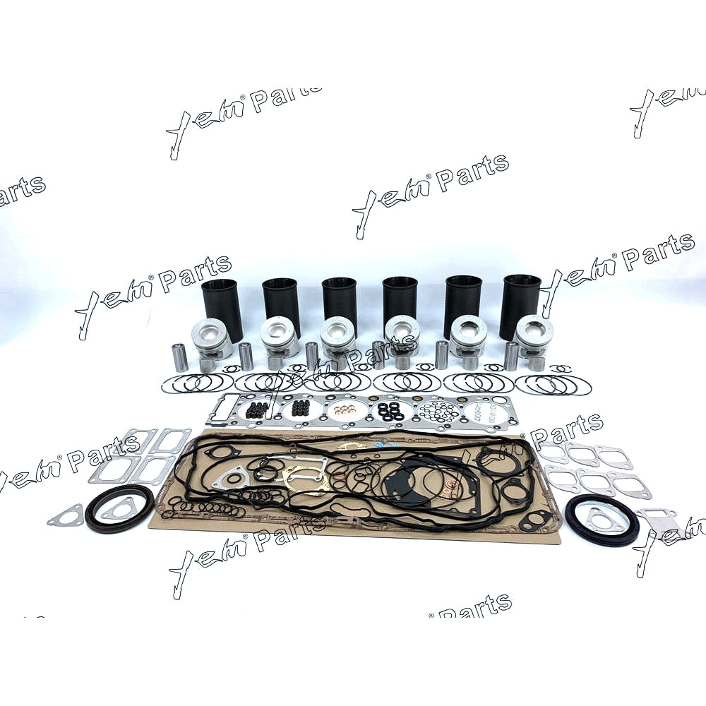 YEM Engine Parts 6HK1 Rebuild Kit For Isuzu Engine Hitachi ZAX350-3 Kobelco Kato Excavator Dozer For Isuzu