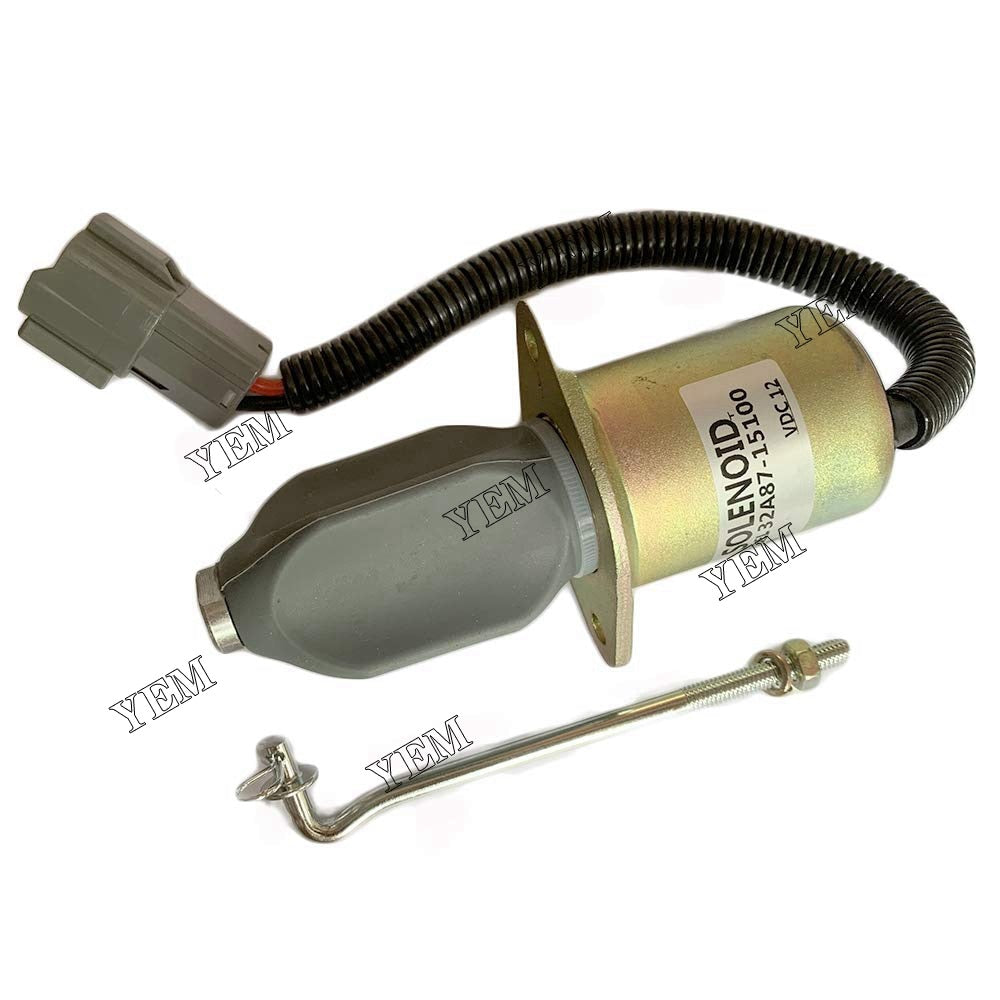 YEM Engine Parts Stop solenoid 32A87-15100 For ECOMAT Shovel Mitsubishi S4S-Z1DT61ES For Mitsubishi