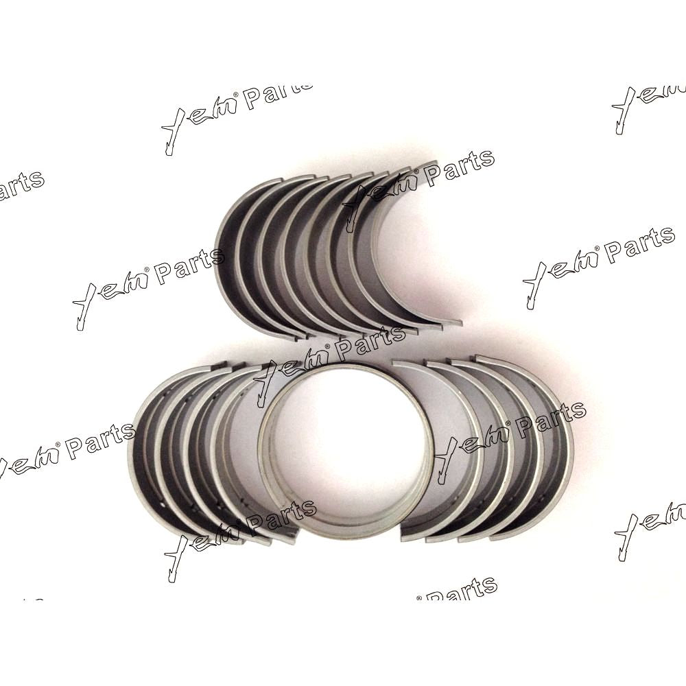 YEM Engine Parts V1702 V1702BA crankshaft main conrod bearing set For Kubota Engine For Bobcat 1600 For Kubota