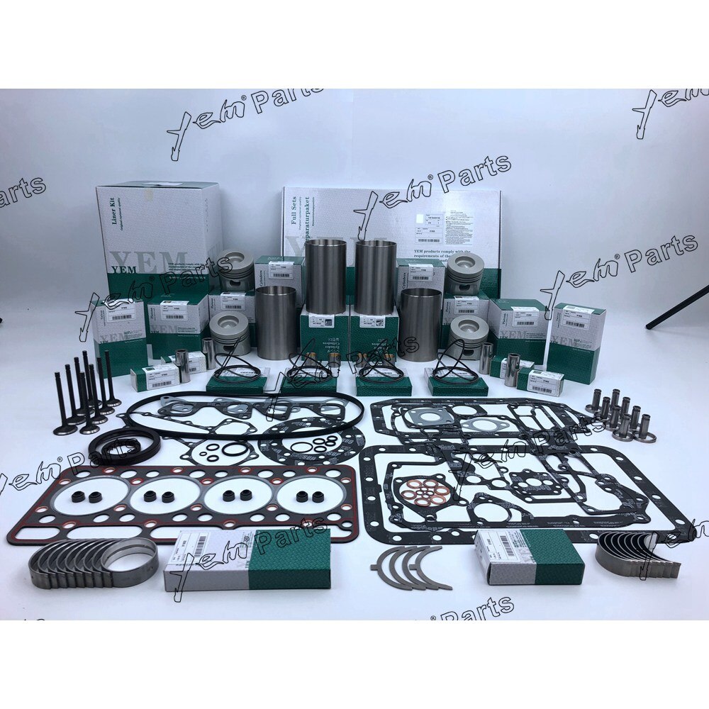 YEM Engine Parts V1902 V1902BH Overhaul Rebuild Kit For Kubota Engine For THOMAS Loader T173 T133 784 For Kubota