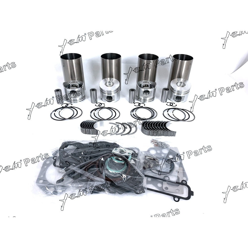 YEM Engine Parts Overhaul Rebuild Kit For Toyota 15B 15BT Engine W Valves For Toyota
