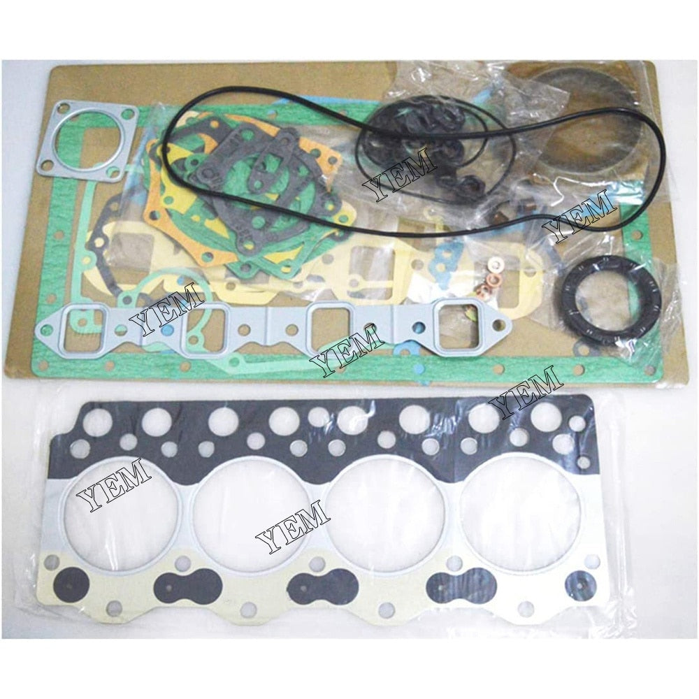 YEM Engine Parts Full Gasket Kit 6202-K1-3200+6202-K2-3400 For Komatsu 4D95S Engine For Komatsu