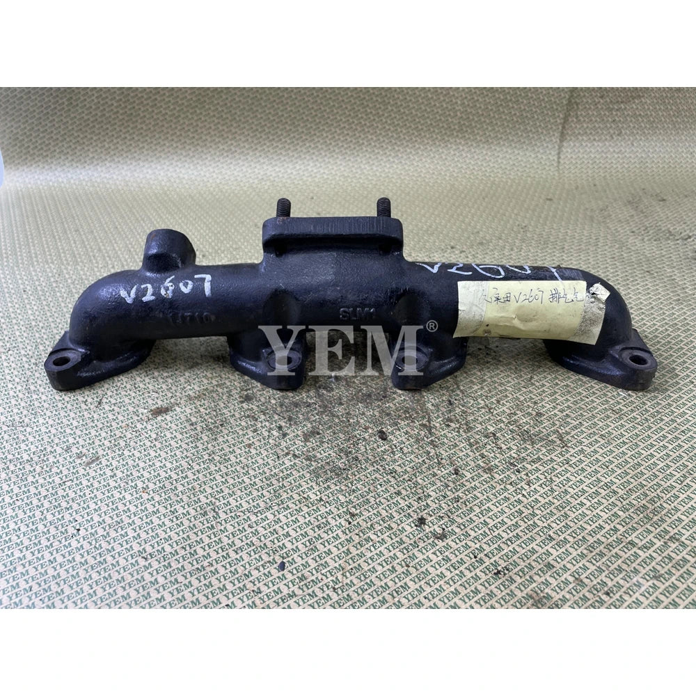 V2607 EXHAUST MANIFOLD FOR KUBOTA (USED) For Kubota