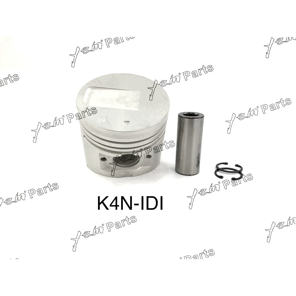 YEM Engine Parts Piston Set STD For Mitsubishi K4N Engine Parts For Mitsubishi