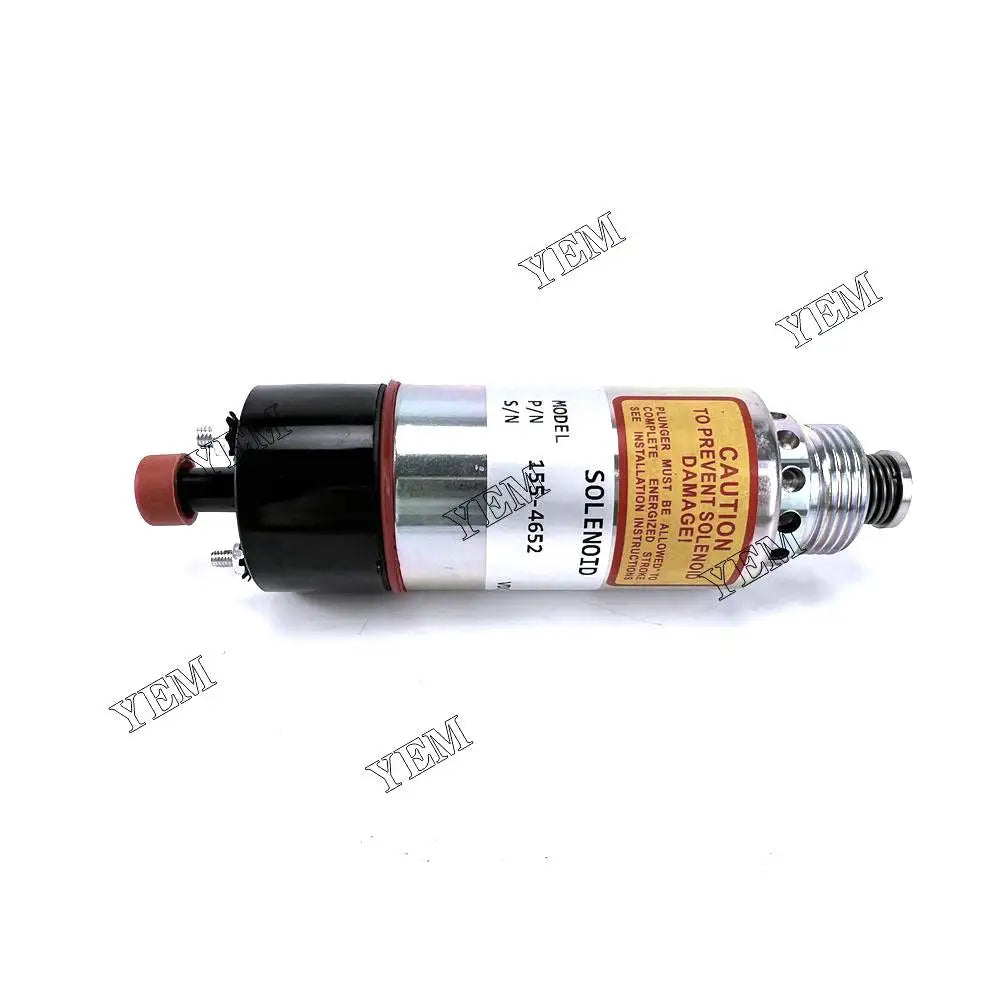 1 year warranty For Caterpillar 1255772 Fuel Shutdown Solenoid 3116 engine Parts YEMPARTS