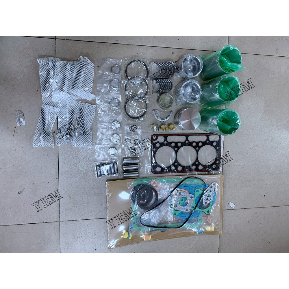 yemparts D950 D950T Overhaul Rebuild Kit With Gasket Set Bearing&Valve Train For Kubota Diesel Engine FOR KUBOTA