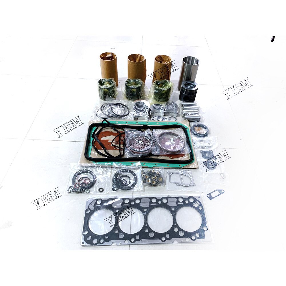 yemparts QSB4.5 Overhaul Rebuild Kit With Gasket Set Bearing For Cummins Diesel Engine FOR CUMMINS