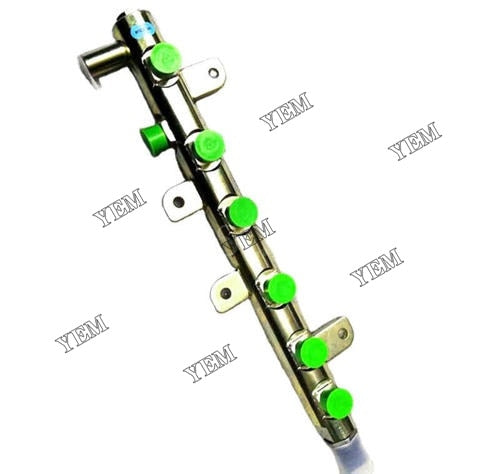 YEM Engine Parts Fuel Rail w/ Sensor 0445226044 4937282 For Dodge Cummins Diesel 2007-2012 6.7L For Cummins