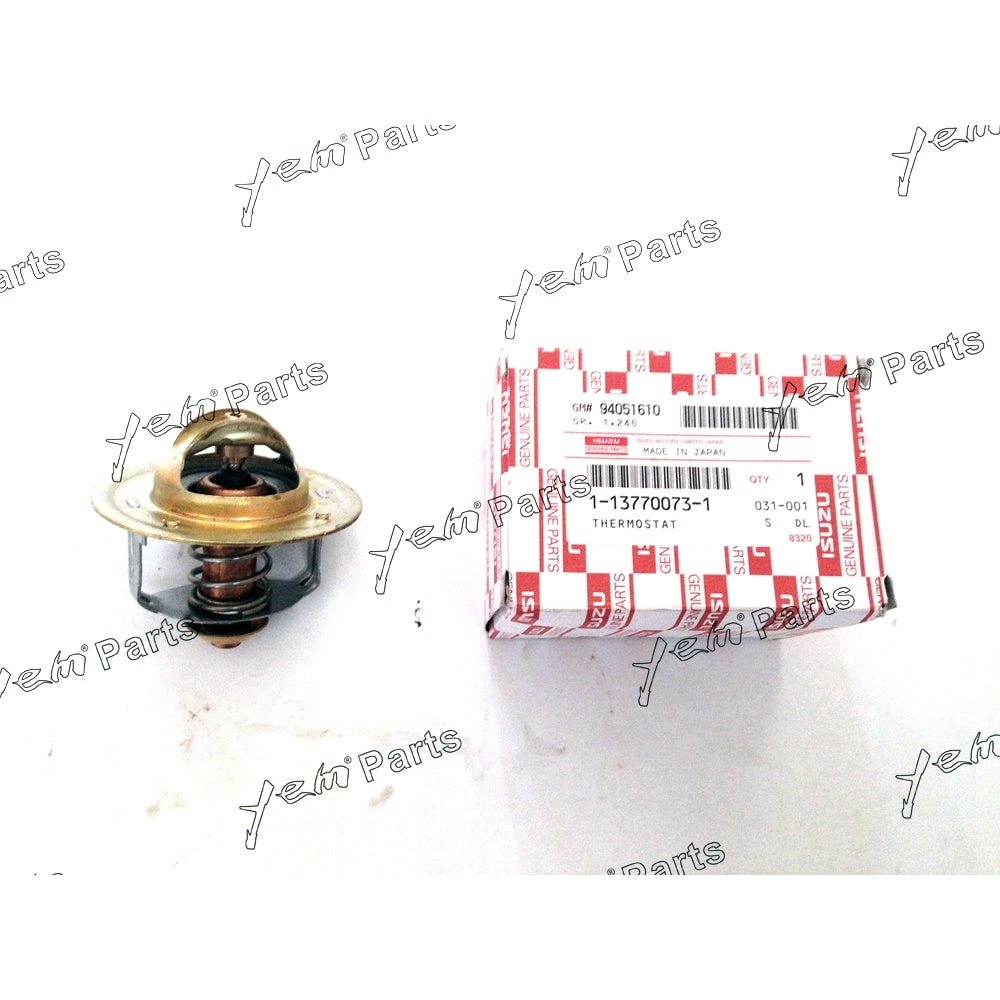YEM Engine Parts 82 New Thermostat For Isuzu 6BG1 6BD1 DB58 Engine Truck Forklift 1-13770070-0 For Isuzu