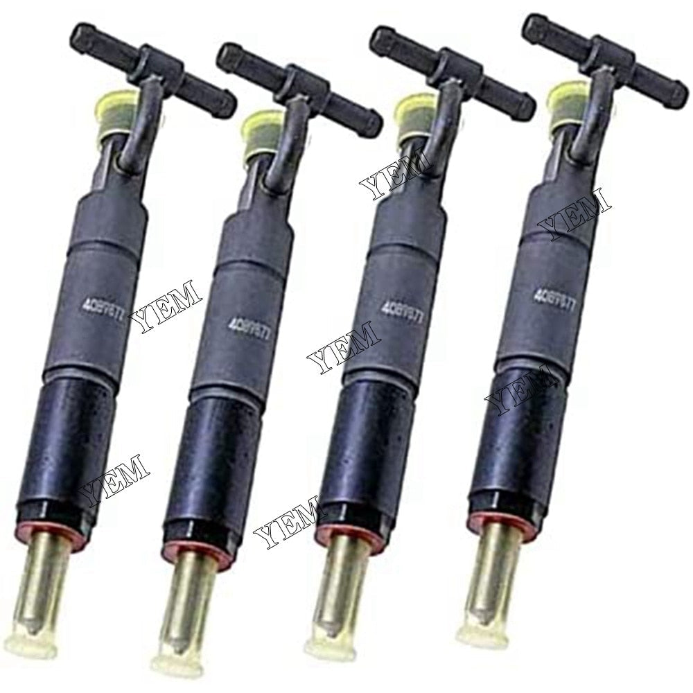 YEM Engine Parts NEW 4PCS Fuel Injectors 4089877C For Cummins B3.3 Engine For Cummins