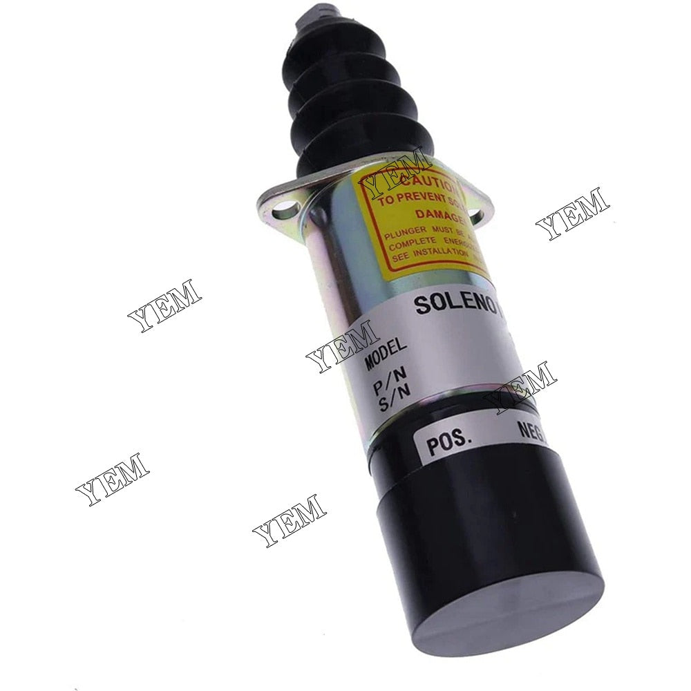 YEM Engine Parts Fuel Shutoff Solenoid Valve 23041 023041 For Westerbeke Equipment 12V For Other