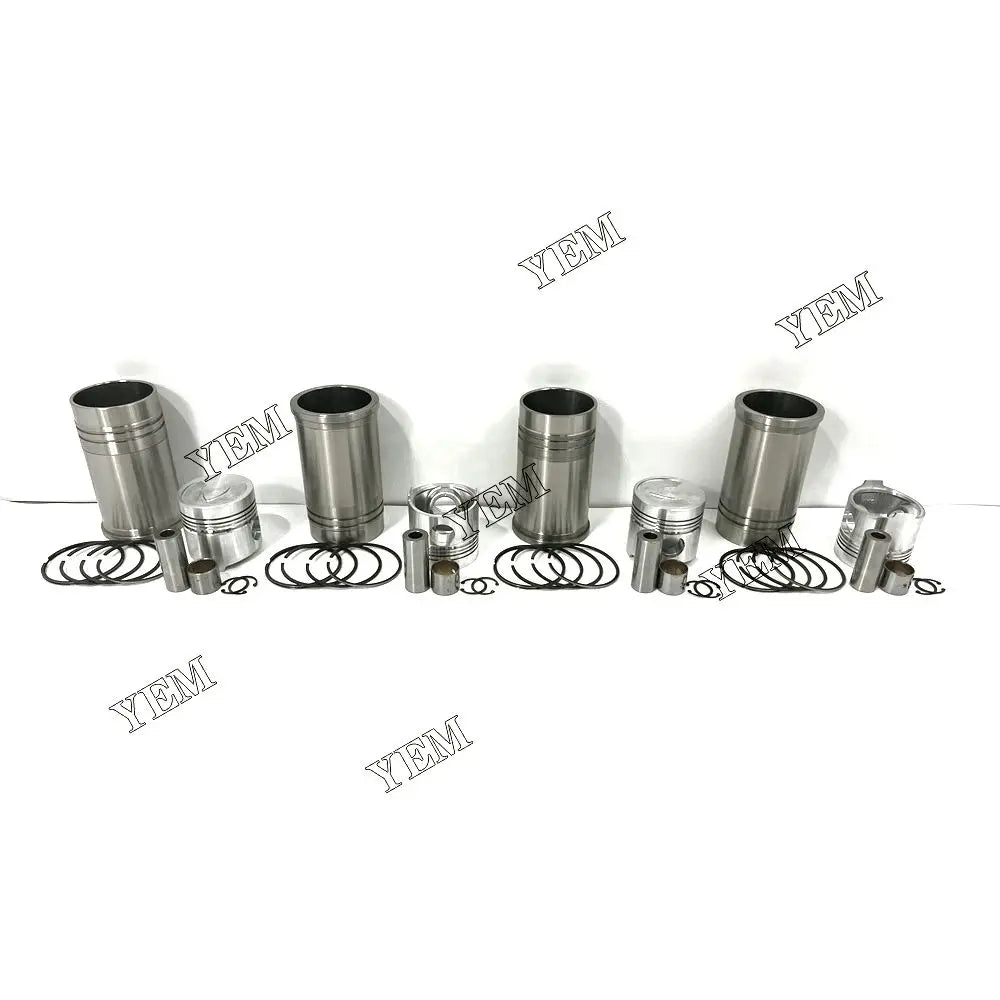 competitive price Cylinder Liner Kit For Weichai K4100D excavator engine part YEMPARTS