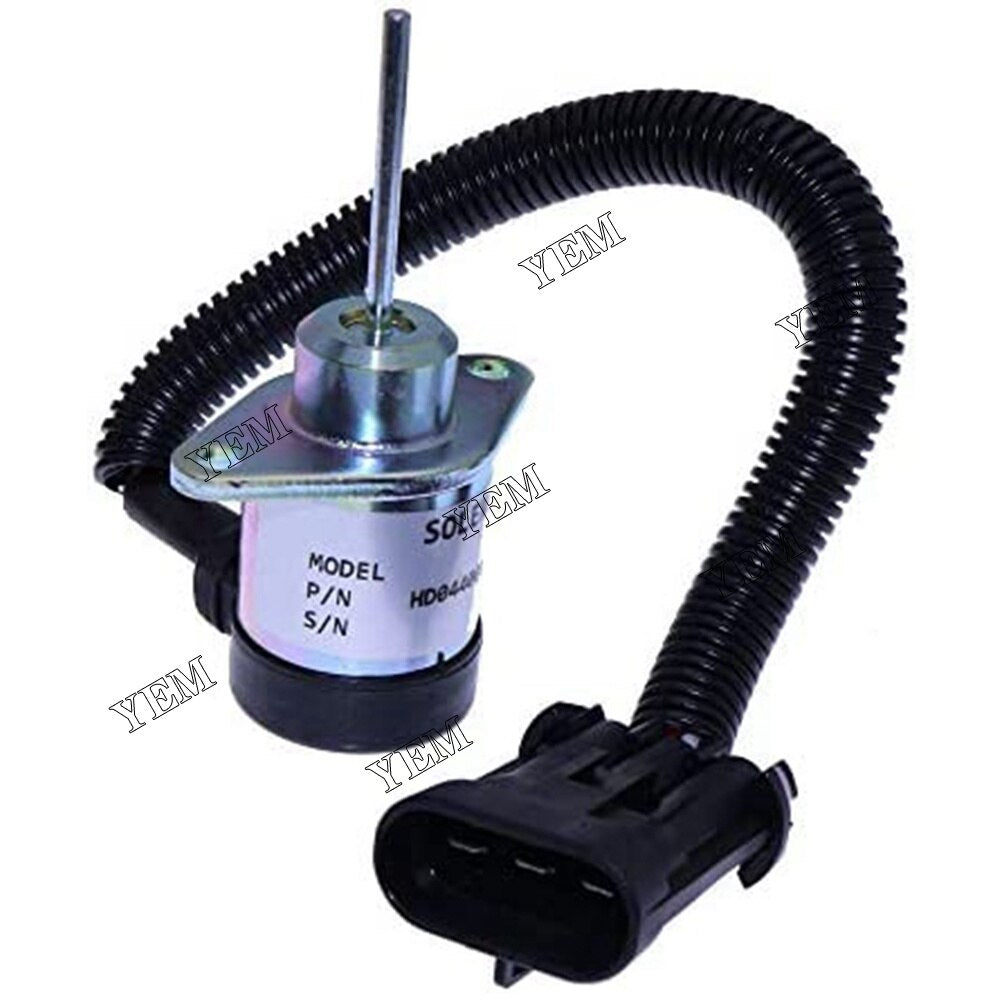 YEM Engine Parts For Bobcat S130 S150 S160 T110 E50 325 5610 12V Fuel Solenoid 6691498 6691313 For Bobcat