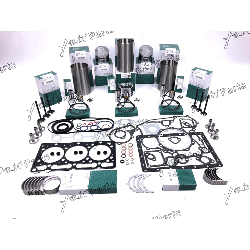 YEM Engine Parts D1105 Engine Overhaul Rebuild Kit For Kubota Engine B2400HST B2620HSD B7610HSD For Kubota