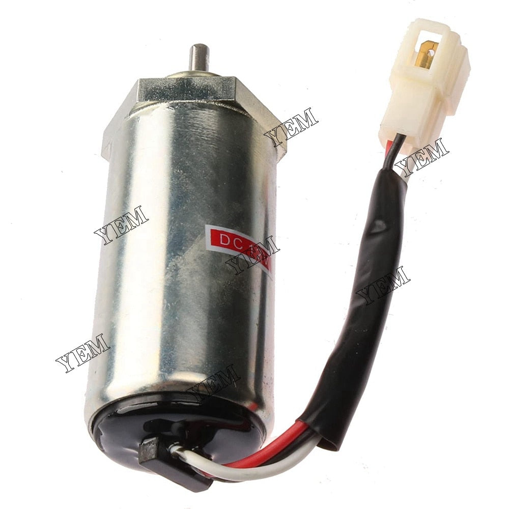 YEM Engine Parts 12V Stop Solenoid MV1-81 For Hitachi Excavator ZAXIS40U with Isuzu Engine 4LE2 For Isuzu