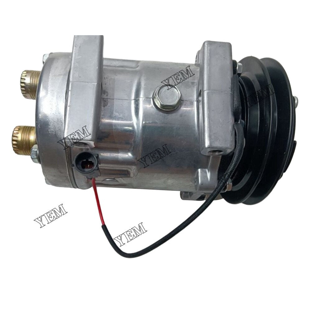YEM Engine Parts For Case Backhoe Loader 580N 580SN 590SN 580SN WT New A/C Compressor For Case