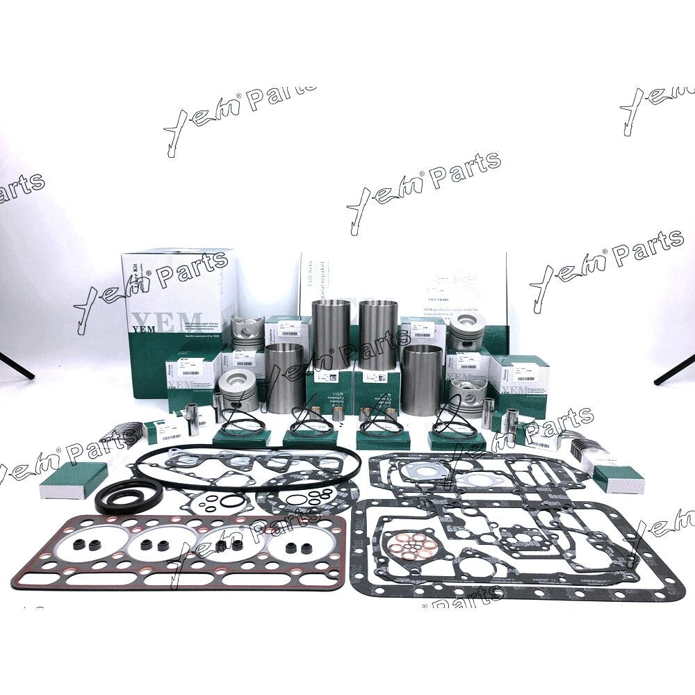YEM Engine Parts V1902 New Overhaul Rebuild Kit For Kubota Engine For THOMAS Loader T173 T133 784 For Kubota