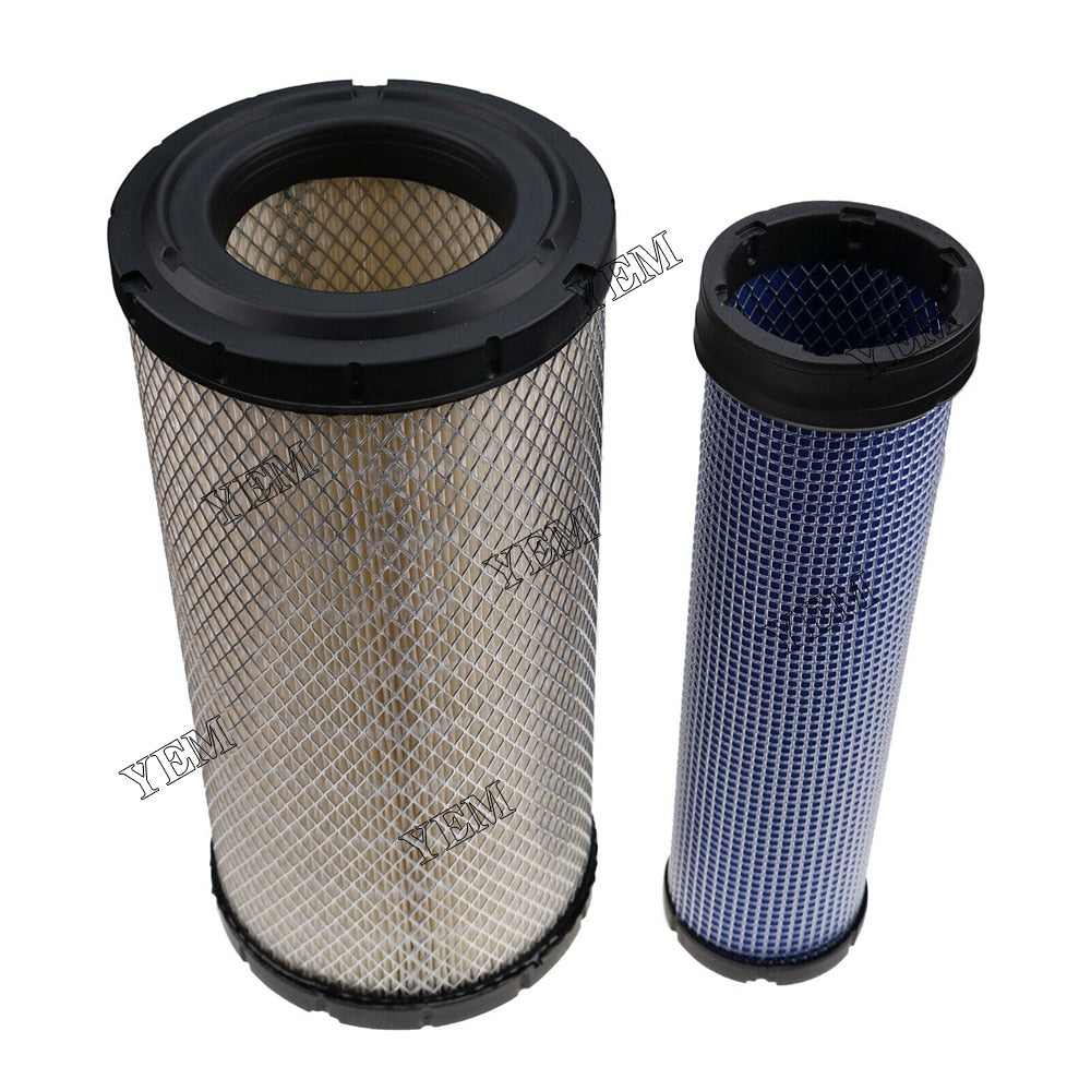YEM Engine Parts Air Filter Kit For CAT Loaders 236D, 242D, 246D, 262D, 279D, 289D Skid Steer For Caterpillar