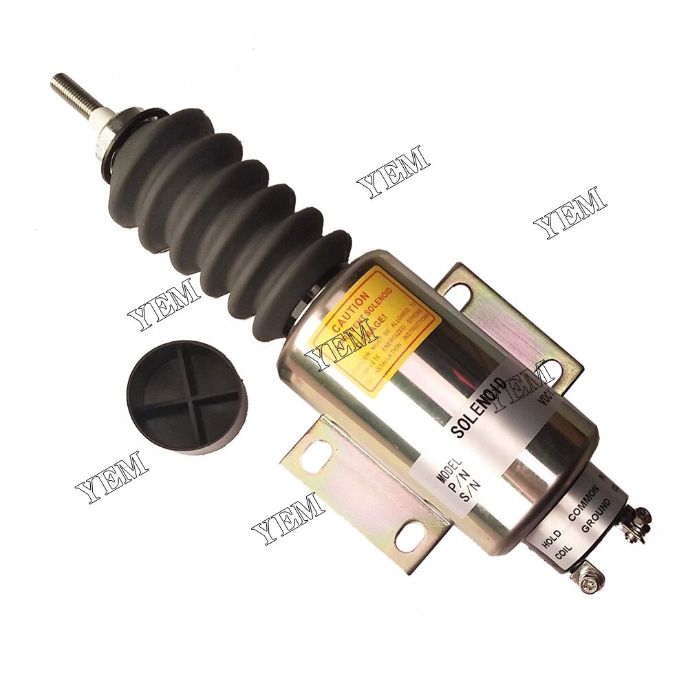 YEM Engine Parts For Shut Down Solenoid 2300-1001 2370ES-12E2U1B2S1 SA-4587-12 12V For Other