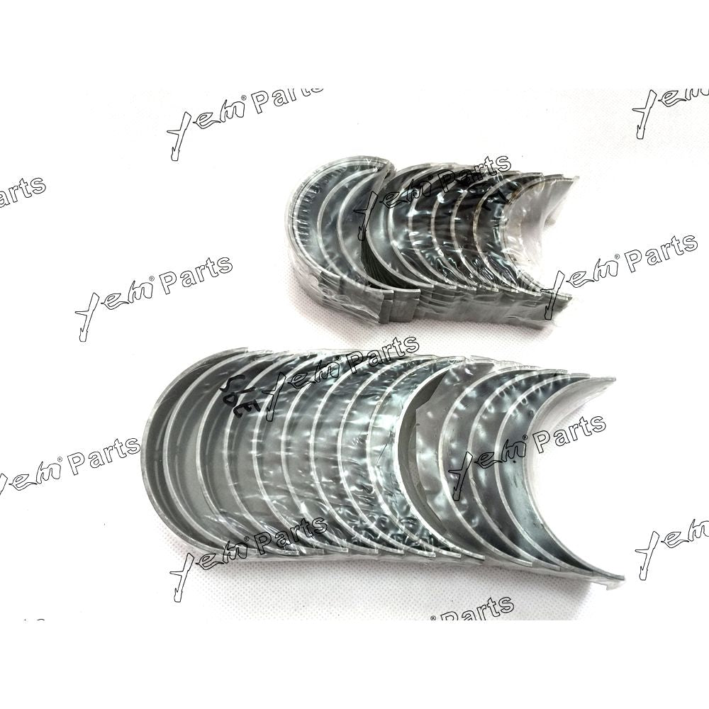 YEM Engine Parts S6E S6E2 Crankshaft Main Connecting Rod Bearing Set Kit For Mitsubishi Engine For Mitsubishi