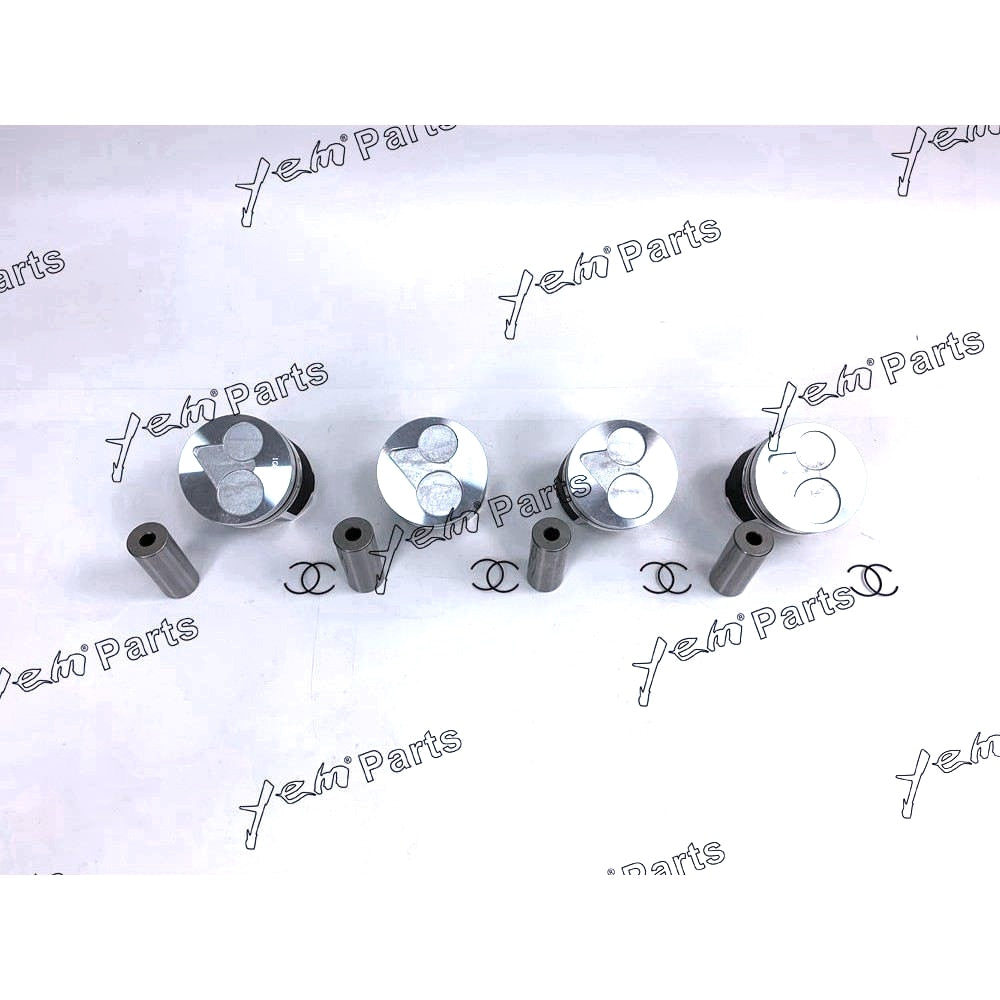 YEM Engine Parts Piston Set STD 87mm For Kubota V2203-DI x4 PCS Engine Parts For Kubota