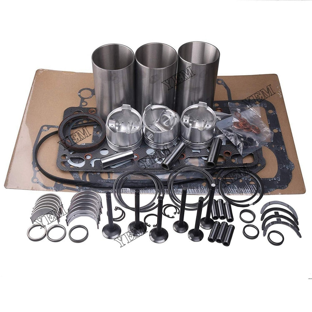 YEM Engine Parts Rebuild Kit For Yanmar 3TNV84D 3TNV84T For JOHN DEERE 3038E 3120 3203 3225 Tractor For Yanmar