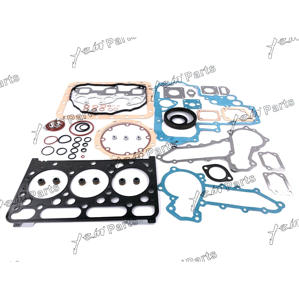 YEM Engine Parts Gasket Set 07916-29595 Fit For Kubota D1703 Engine Full Gasket Kit For Kubota