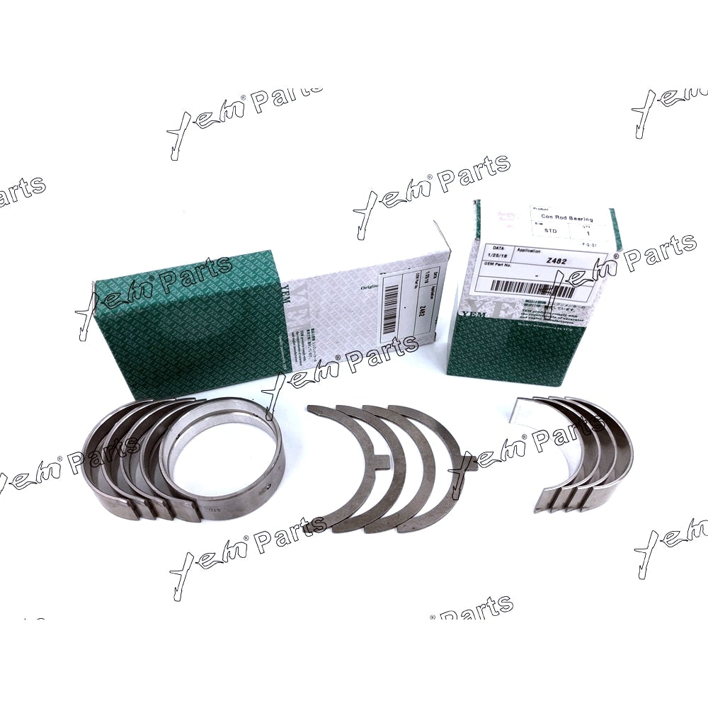 YEM Engine Parts Metal Kit For Kubota Z482 STD (main bearing+con-rod bearing+thrust washer) Engine Parts For Kubota