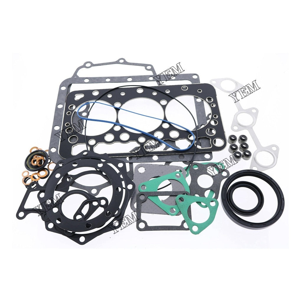YEM Engine Parts 6672739 Upper Gasket + 6672740 Lower Gasket Kit For Kubota D722 For Bobcat 320 322 For Kubota